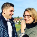 Sabrina et Nicolas souriant à la vie.