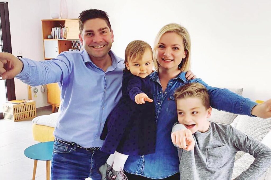 Sabina, Nicolas, Léo et Aliénor, une famille dont le quotidien semblait tout droit sorti d'un rêve
