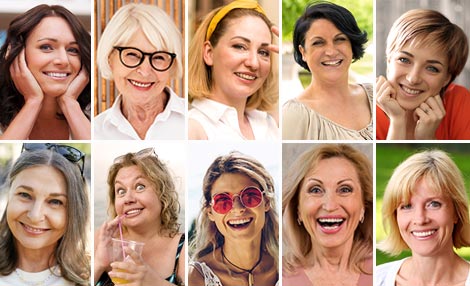 Portraits de femmes aujourd'hui épanouies qui nous regardent aujourd'hui avec un sourire magnifique. Leur parcours résilient leur a appris à valoriser les choses vraiment importantes dans la vie.