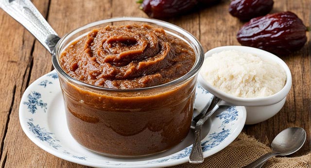 La purée de dattes