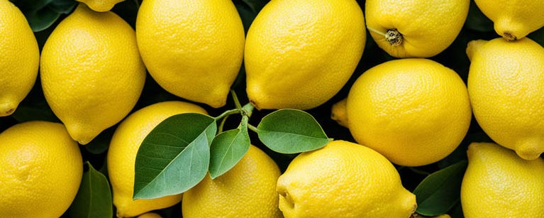 Citrons acidulés du mois de mai, prêts à ajouter une touche de fraîcheur et de vivacité à vos plats et boissons estivales.